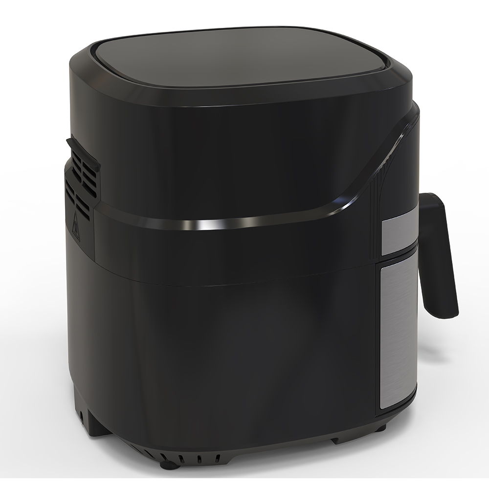 What are the conveniences of using the drawer structure of the 1.8L new design economic mini air fryer?