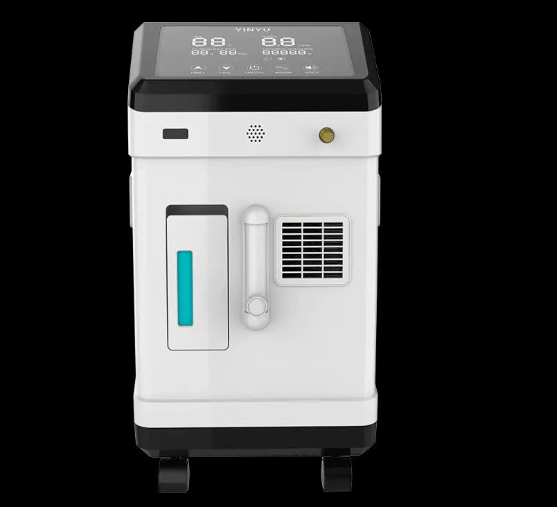 What precautions should be taken when using the oxygen generator at home?