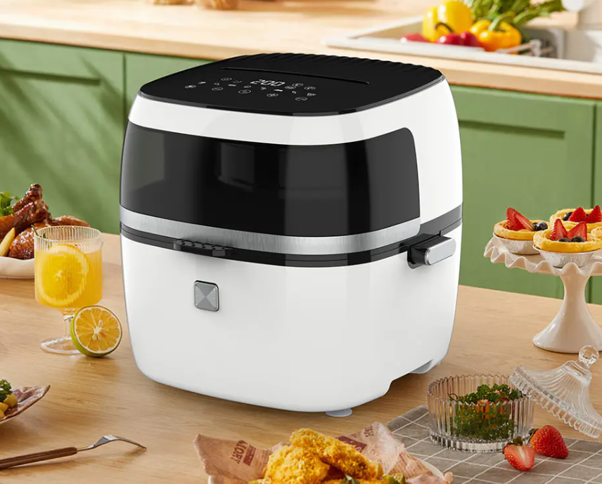 Why does the air fryer produce smoke when cooking? How to reduce it?