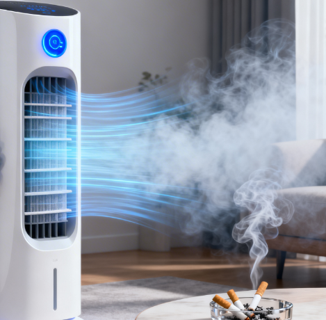 Can a medical air purifier remove cigarette smoke?